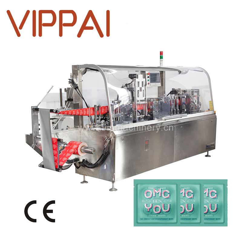 VPD-250C High Speed Rounded Corners Wet Wipes Machine