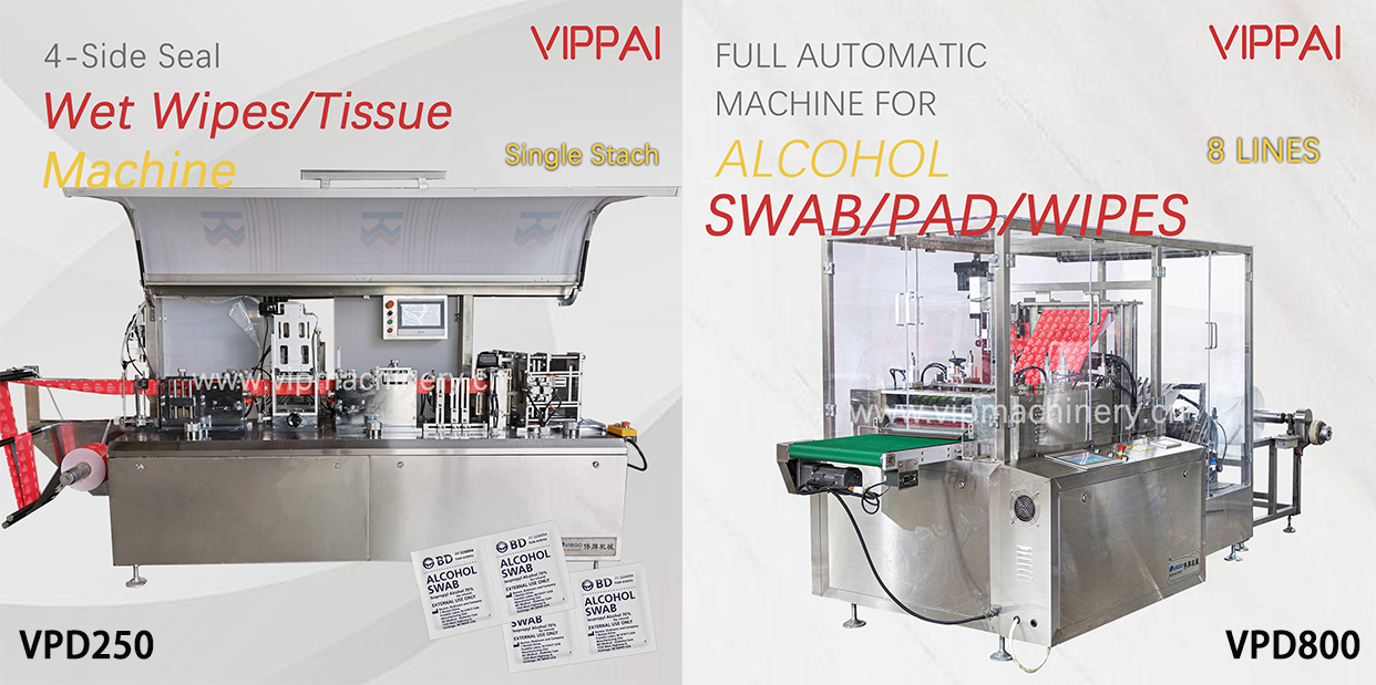 alcohol swab machine